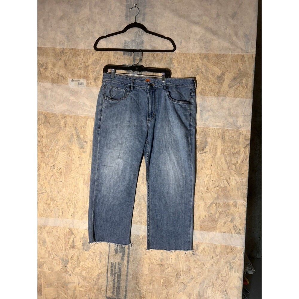 Tommy Bahama Jeans 38x30 (Actual Size 38x24) Cutoff Denim Blue Wash Pants